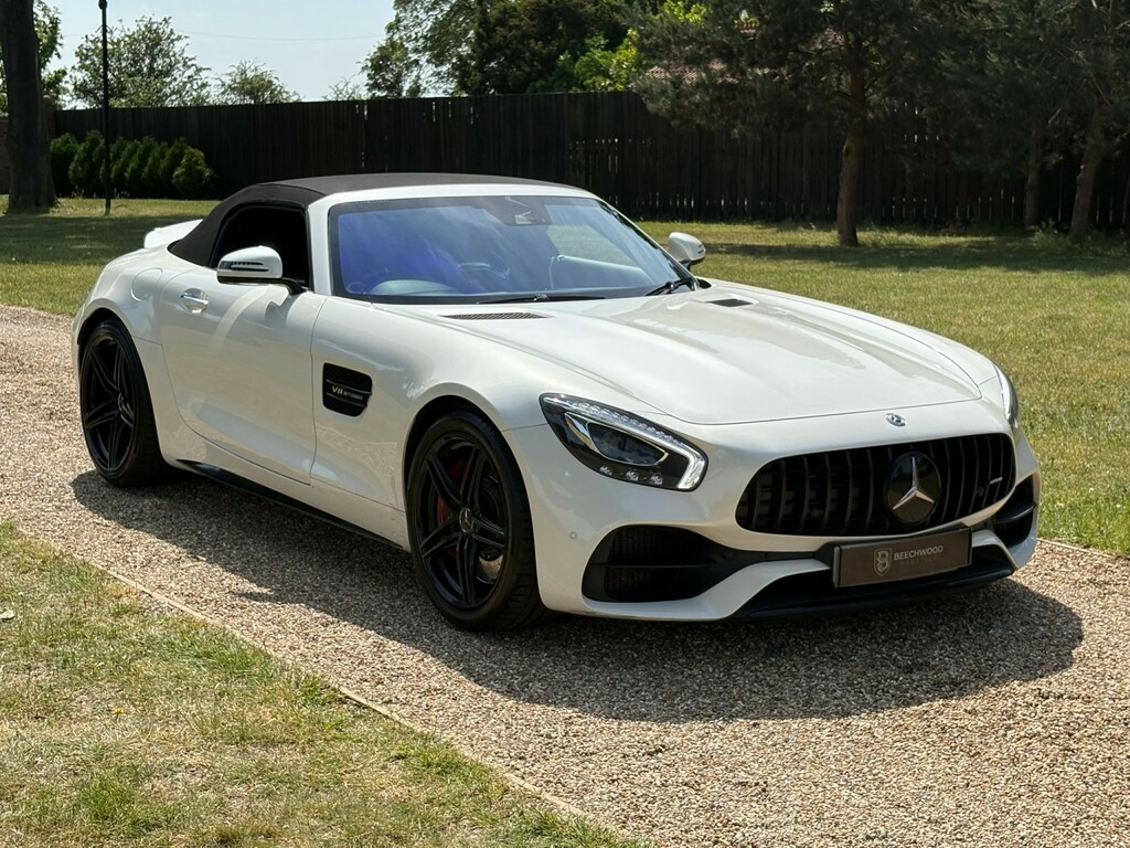 Mercedes-Benz AMG GT Convertible 4.0 V8 Biturbo C 201717 White #6