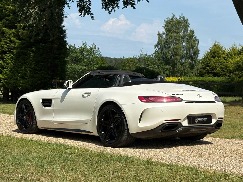 Mercedes-Benz AMG GT Convertible 4.0 V8 Biturbo C 201717 White #2