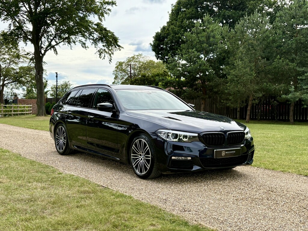 BMW 5 Series 3.0 530D M Sport Touring Black