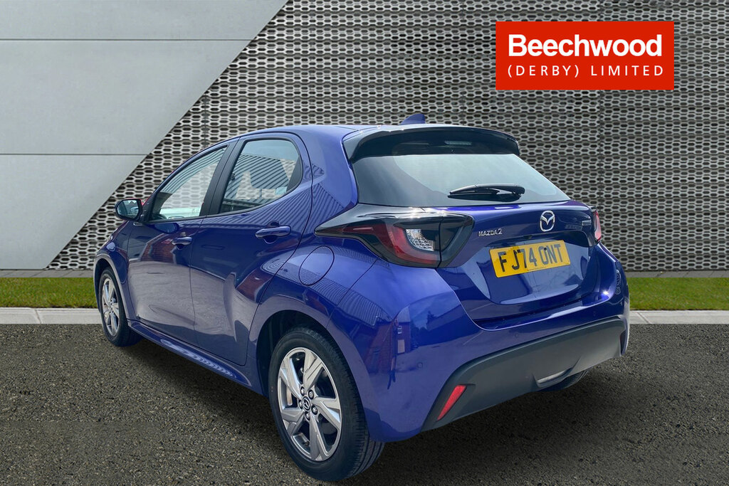 Mazda 2 1.5I Hybrid Exclusive Line Cvt Blue #5