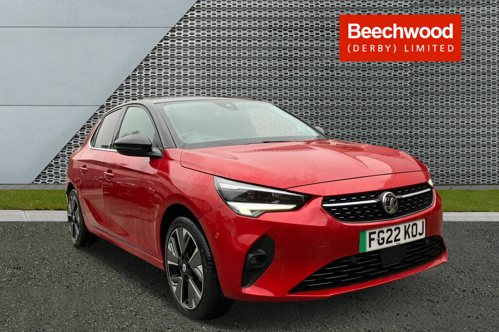 Vauxhall Corsa-e 100Kw Elite Premium 50Kwh 11Kwch FG22KOJ Red