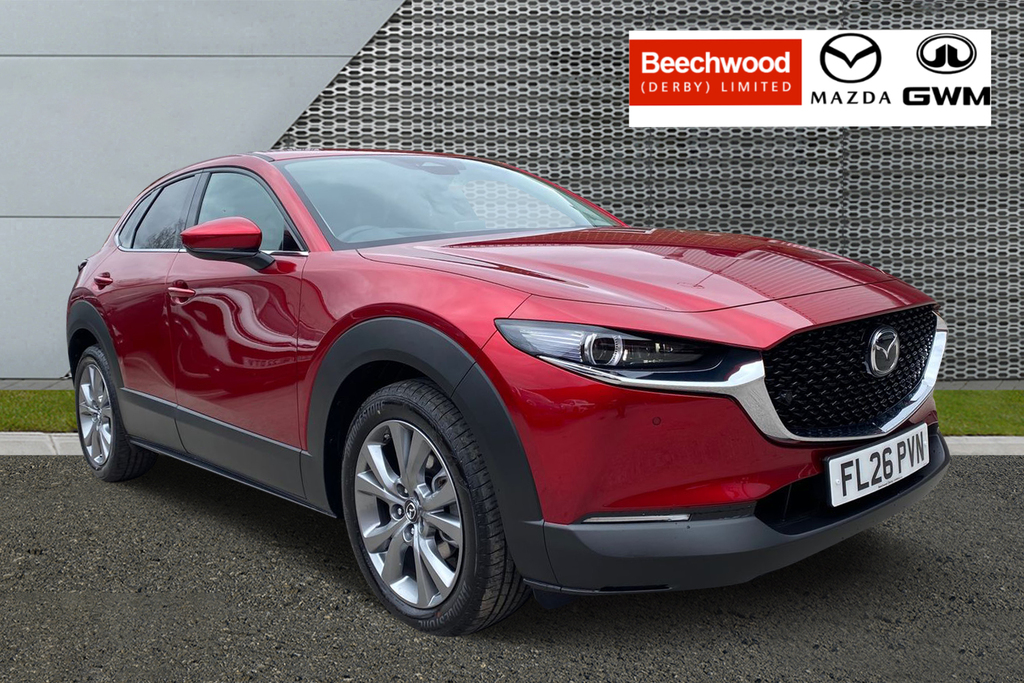 Mazda CX-30 2.5 E-skyactiv G Mhev 140 Exclusive-line Red #2
