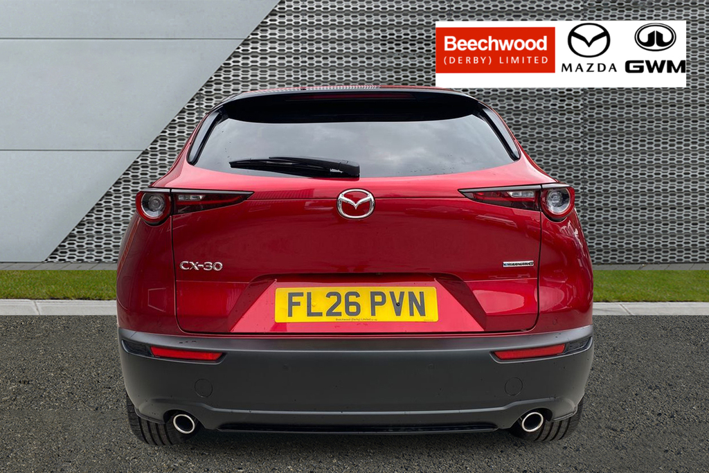 Mazda CX-30 2.5 E-skyactiv G Mhev 140 Exclusive-line Red #6