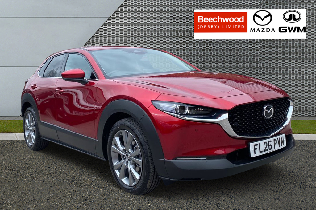 Mazda CX-30 2.5 E-skyactiv G Mhev 140 Exclusive-line Red
