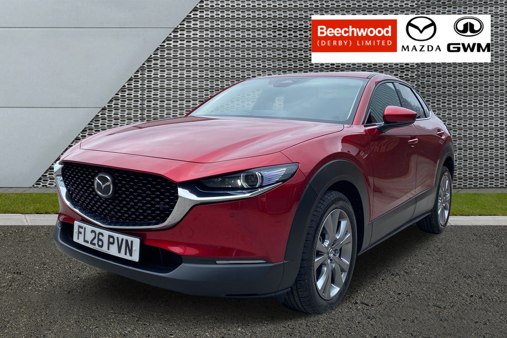 Mazda CX-30 2.5 E-skyactiv G Mhev 140 Exclusive-line Red #4