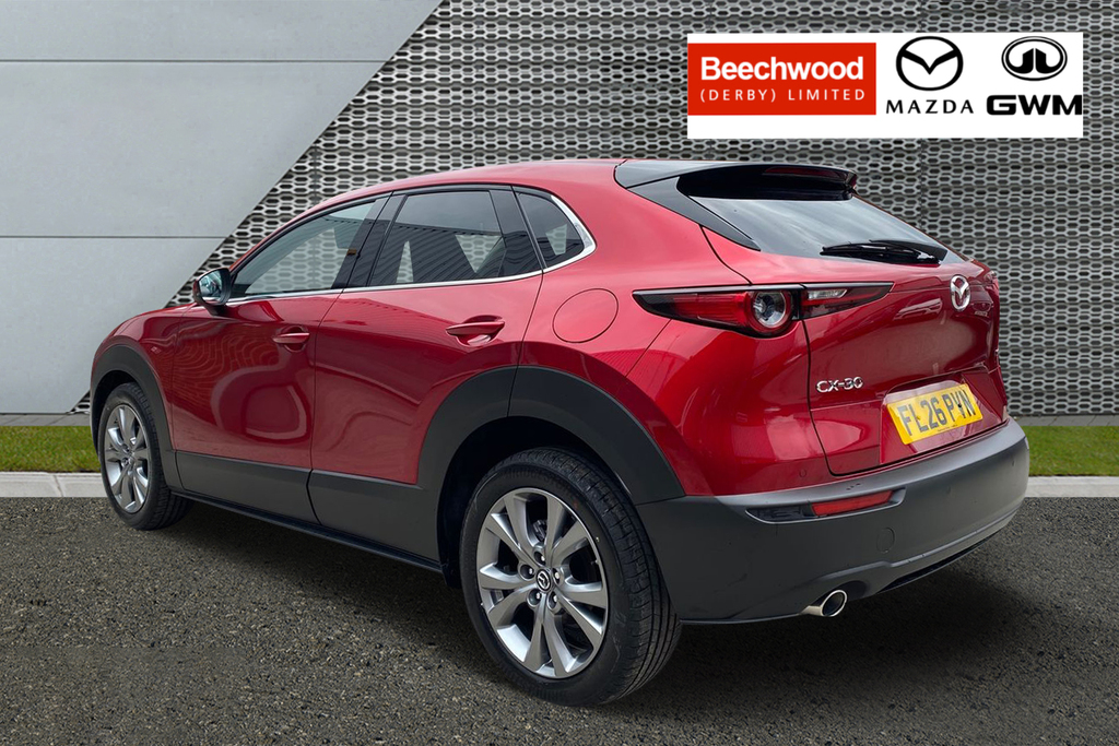 Mazda CX-30 2.5 E-skyactiv G Mhev 140 Exclusive-line Red #5