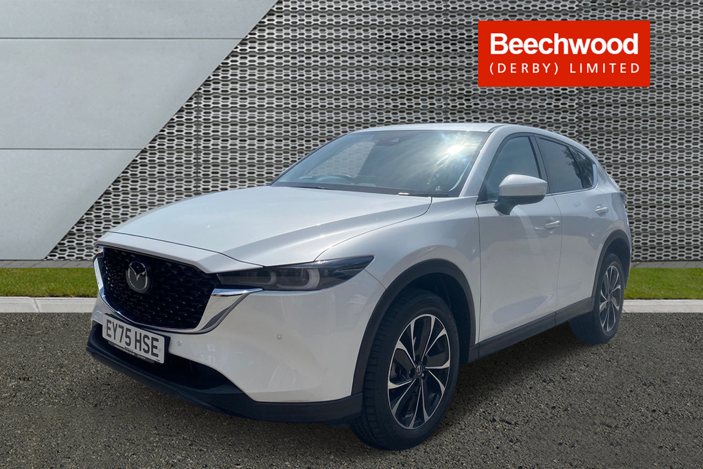 Mazda CX-5 2.0 E-skyactiv G Mhev Exclusive-line EY75HSE White #4