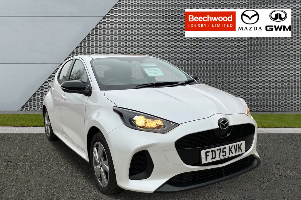 Mazda 2 1.5I Hybrid Exclusive Line Cvt White #2