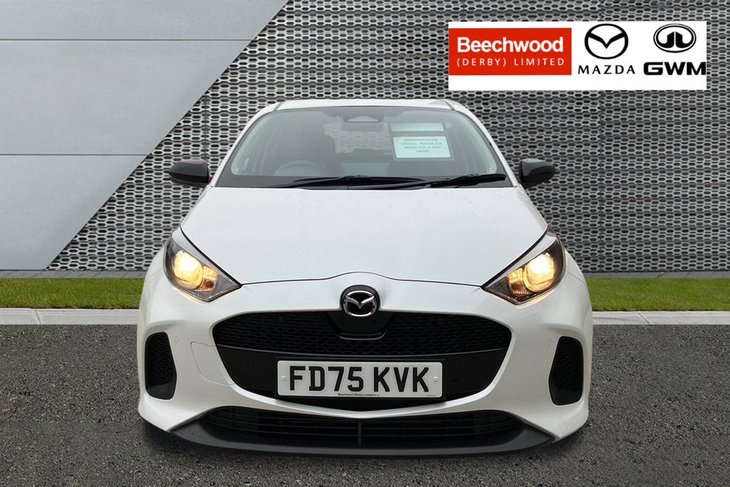 Mazda 2 1.5I Hybrid Exclusive Line Cvt White #3