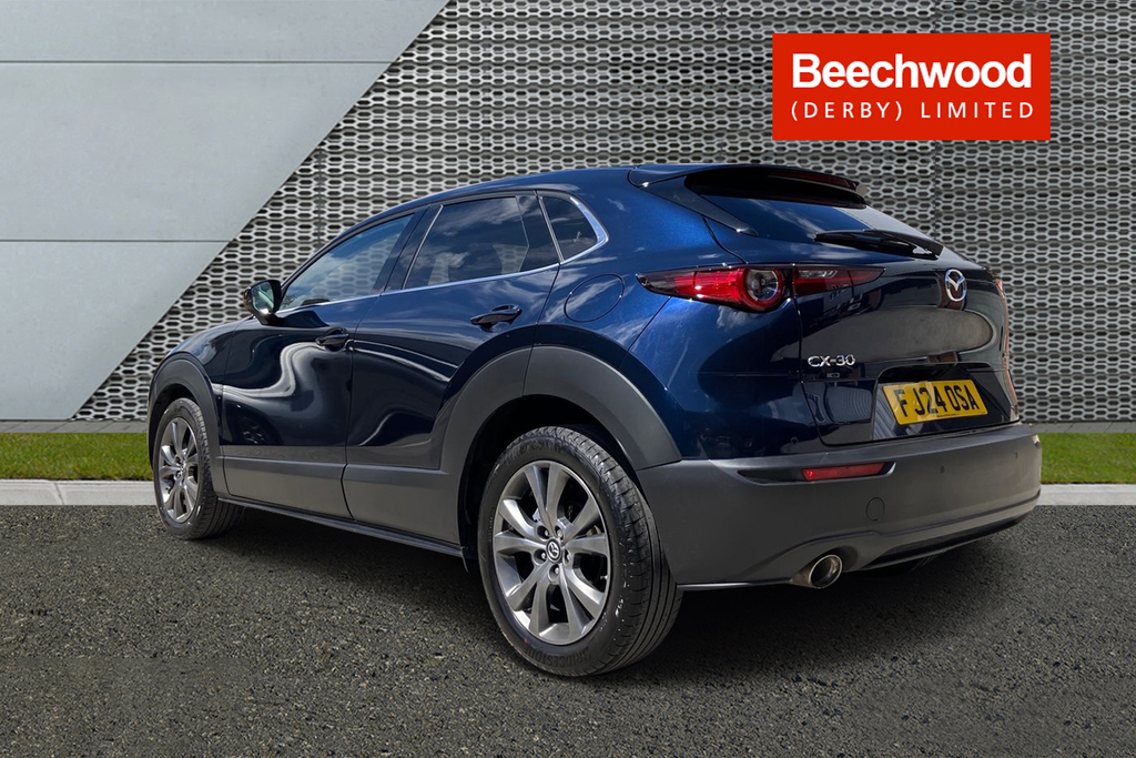 Mazda CX-30 2.0 E-skyactiv X Mhev Exclusive-line Blue #5