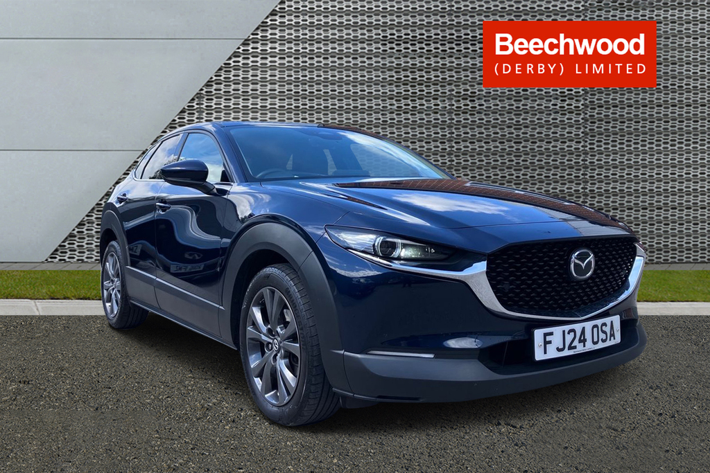 Mazda CX-30 2.0 E-skyactiv X Mhev Exclusive-line Blue #2