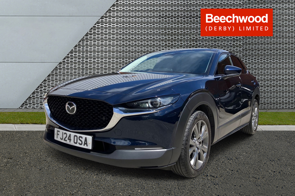 Mazda CX-30 2.0 E-skyactiv X Mhev Exclusive-line Blue #4