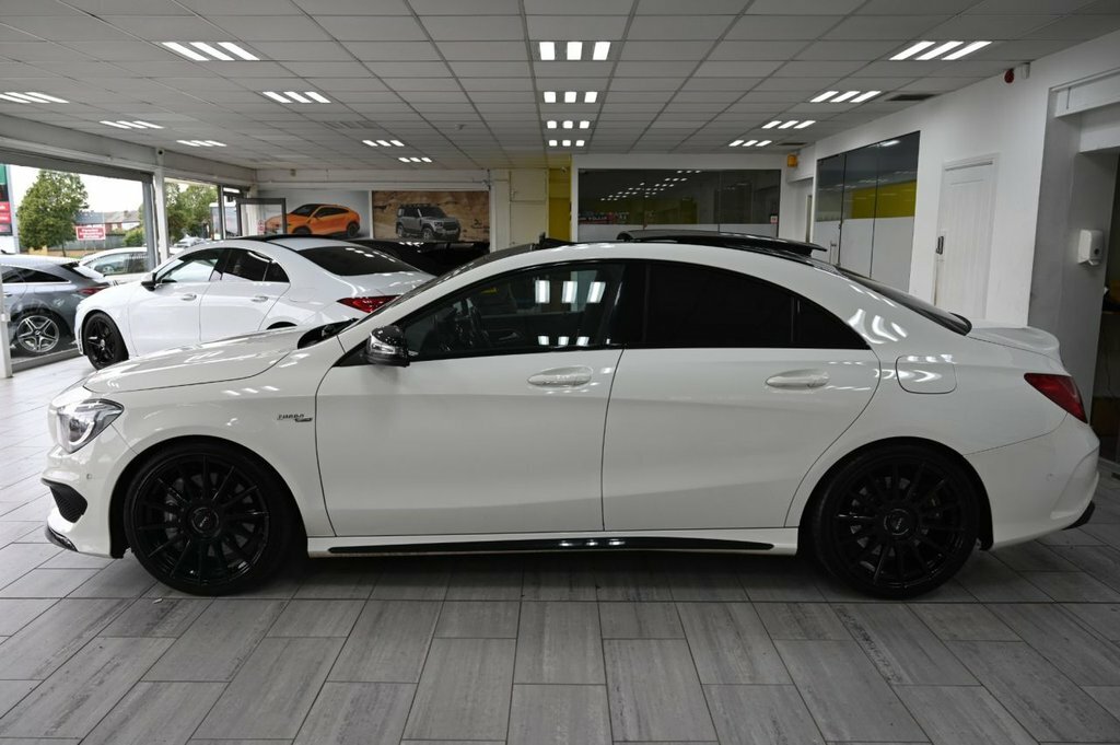 Mercedes-Benz CLA Class 2L Amg White #4