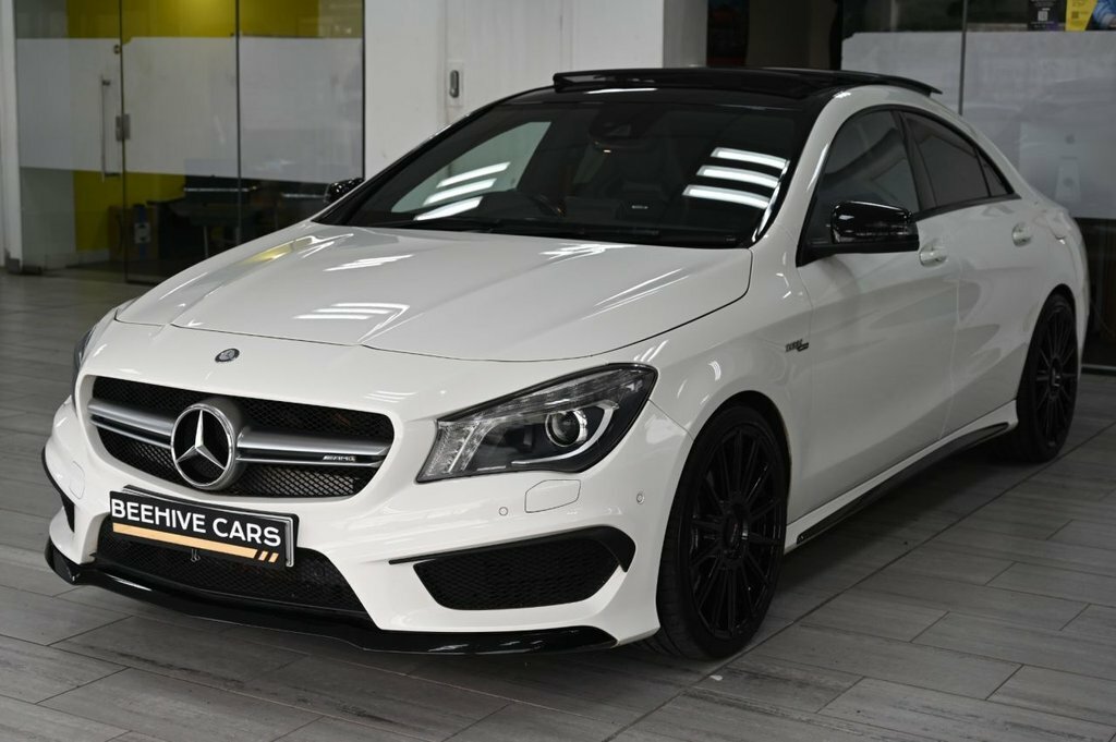 Mercedes-Benz CLA Class 2L Amg White #5