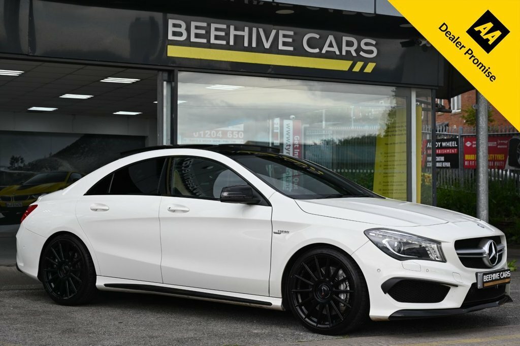 Mercedes-Benz CLA Class 2L Amg White