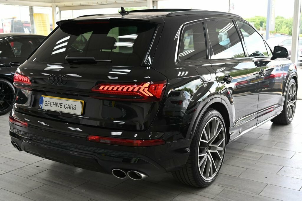 Audi SQ7 4.0 Tfsi V8 Black Edition Tiptronic Quattro Black #11