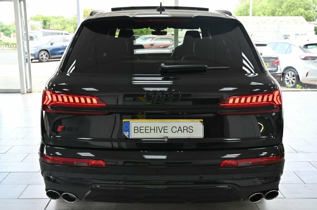 Audi SQ7 4.0 Tfsi V8 Black Edition Tiptronic Quattro Black #9
