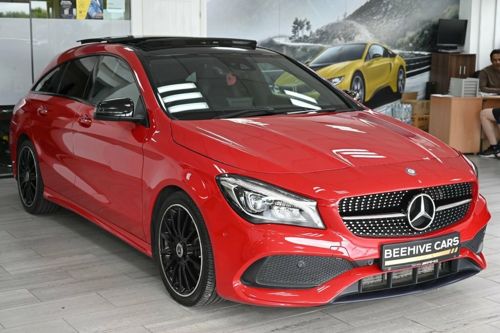 Mercedes-Benz CLA Class 2.1L Amg Line Red #2