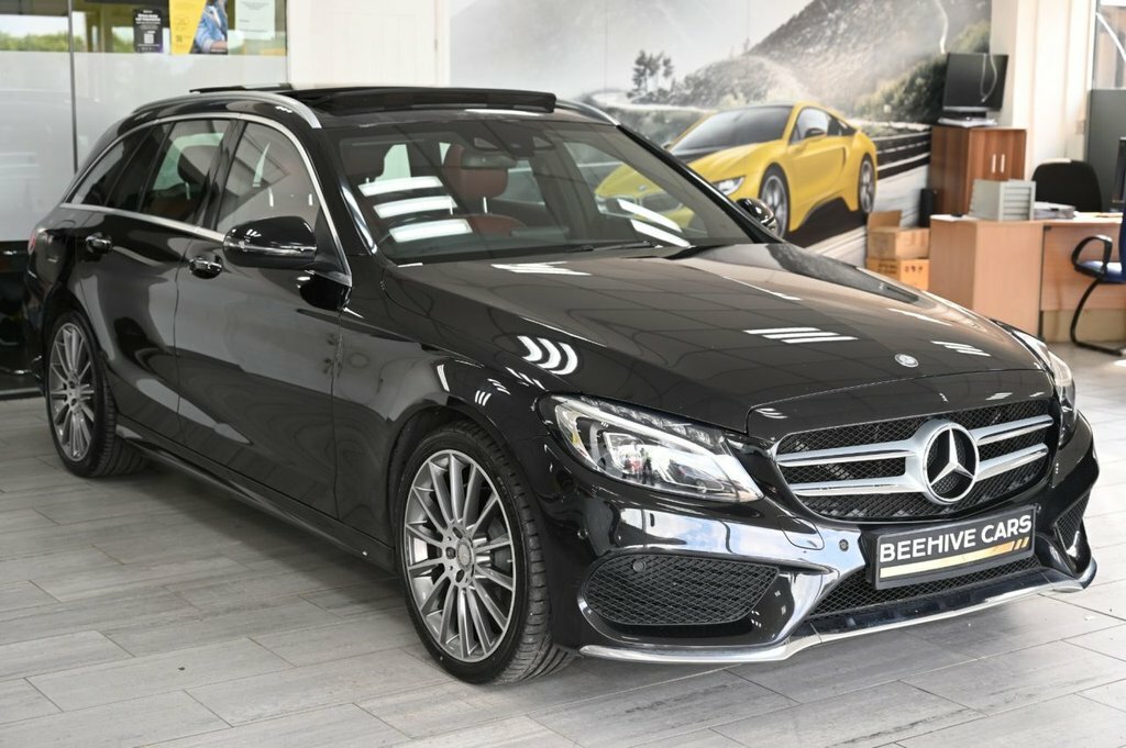 Mercedes-Benz C Class 2.1L Amg Line Black #2