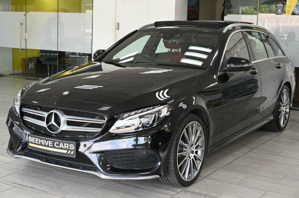 Mercedes-Benz C Class 2.1L Amg Line Black #5