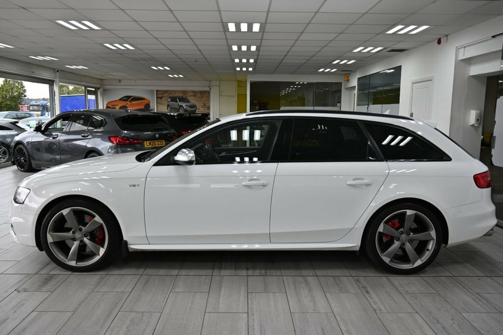 Audi S4 3L Black Edition White #4