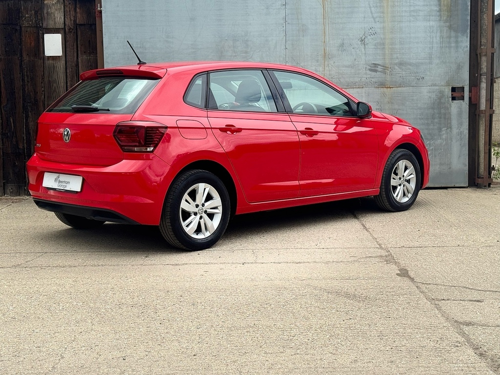 Volkswagen Polo Se U3318 Ulez GH18LMM Red #6