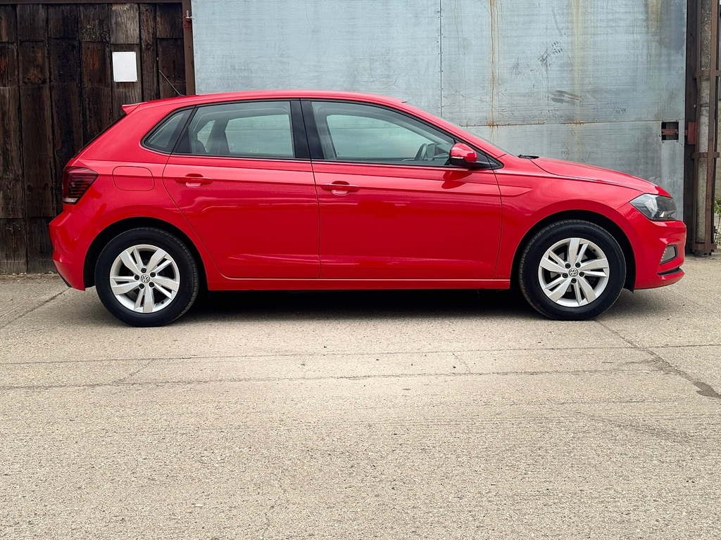 Volkswagen Polo Se U3318 Ulez GH18LMM Red #4