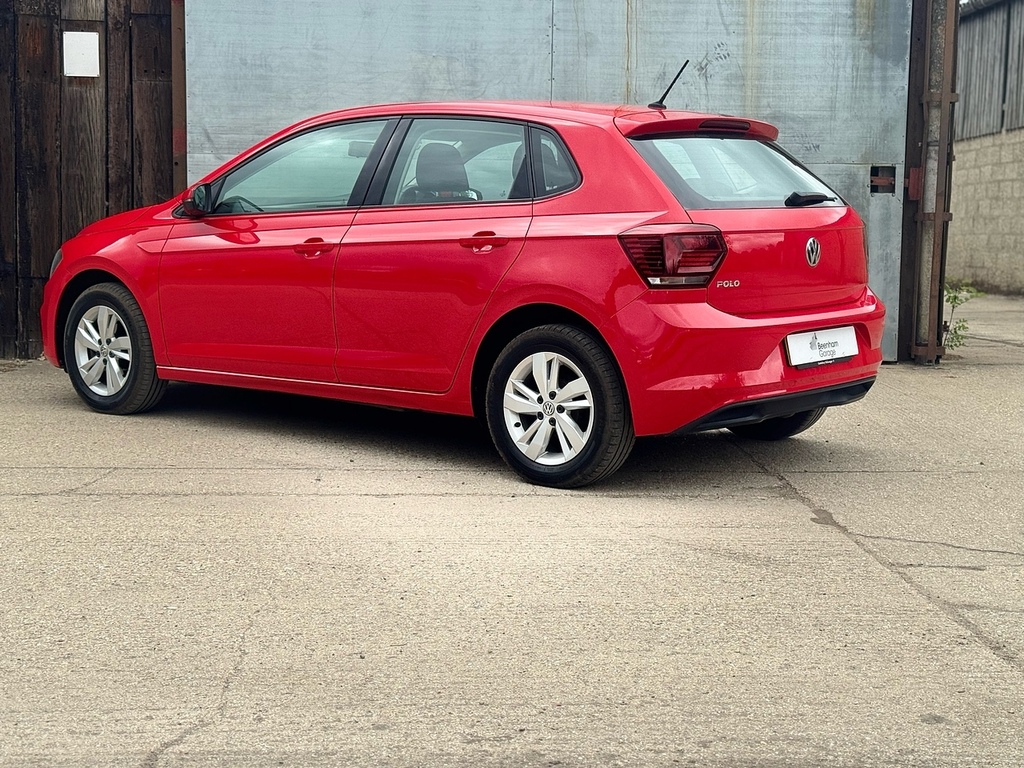 Volkswagen Polo Se U3318 Ulez GH18LMM Red #5