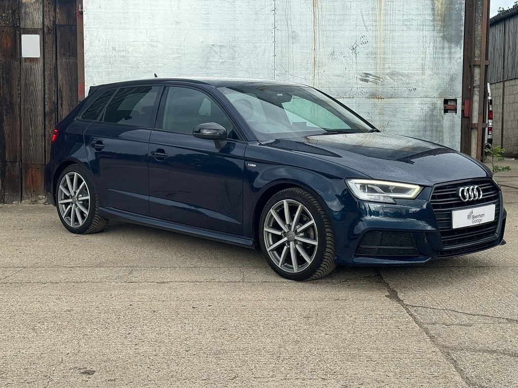 Audi A3 Tfsi Cod Black Edition U3348 Ulez Blue