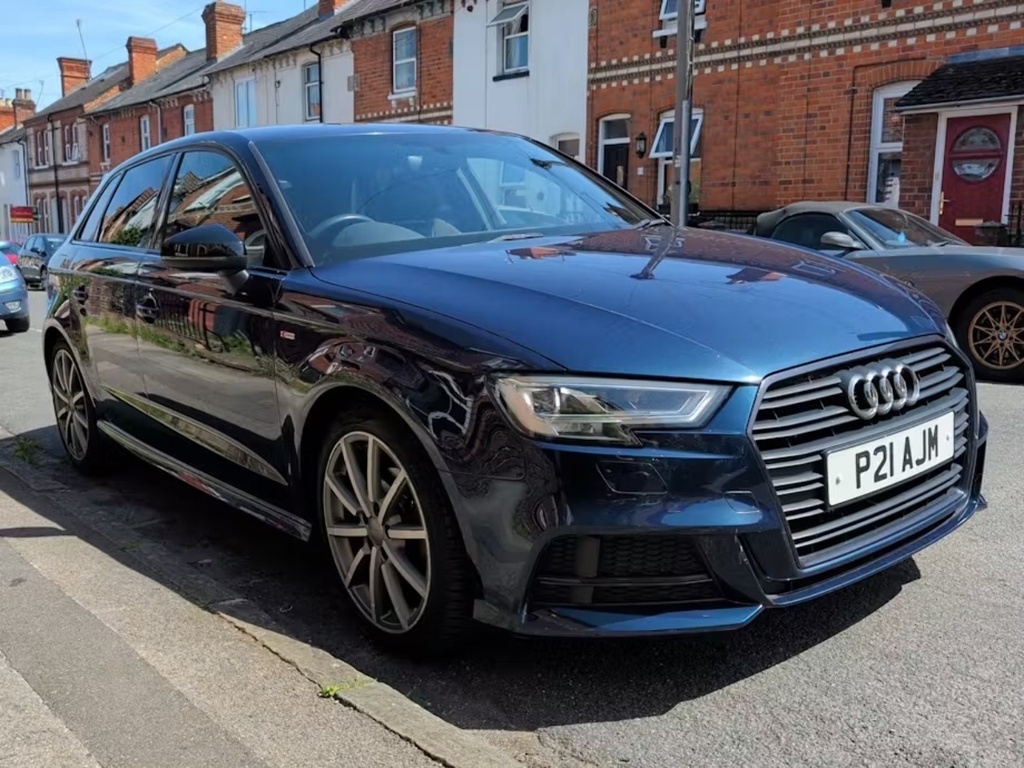 Audi A3 Tfsi Cod Black Edition U3348 Ulez Blue