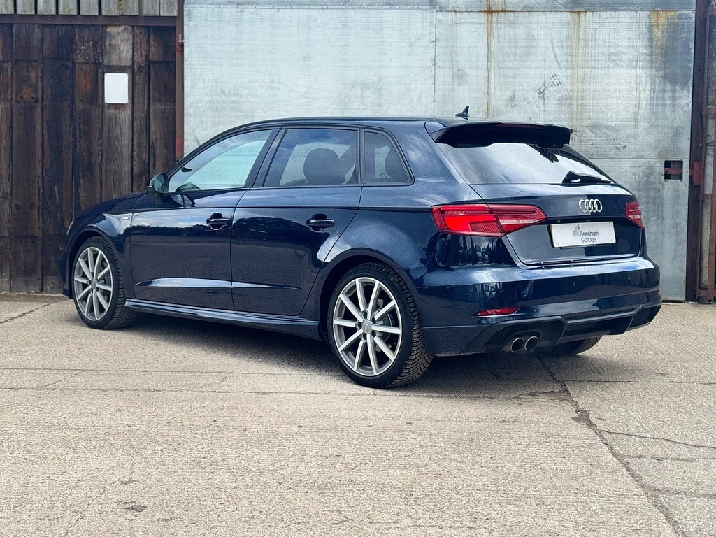Audi A3 Tfsi Cod Black Edition U3348 Ulez WG18LZN Blue #5