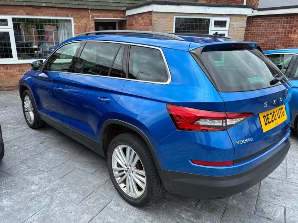 Skoda Kodiaq 7 Seats U3359 Ulez Blue #4