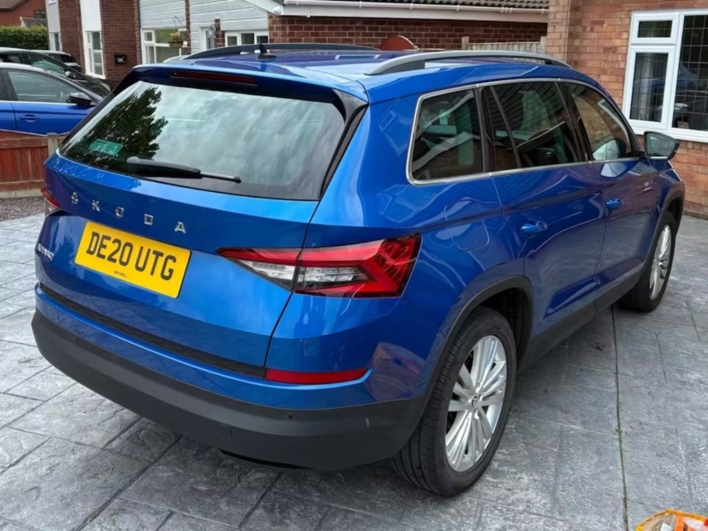 Skoda Kodiaq 7 Seats U3359 Ulez Blue #3