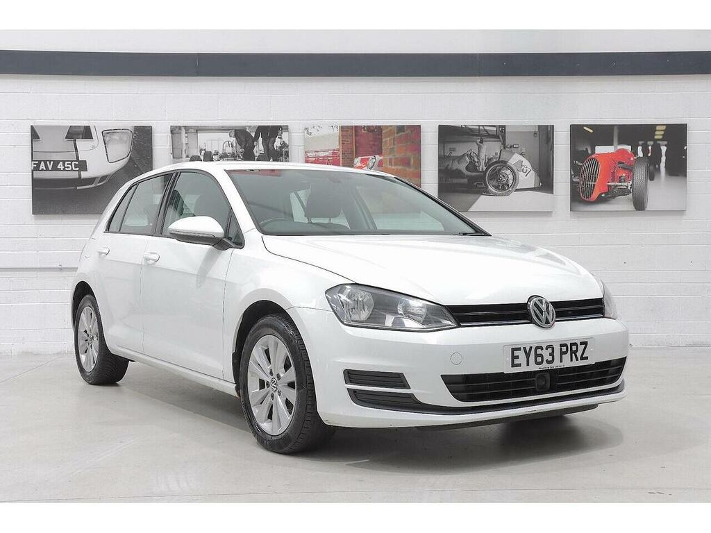 Volkswagen Golf 2.0 Tdi Bluemotion Tech Se Dsg Euro 5 Ss White