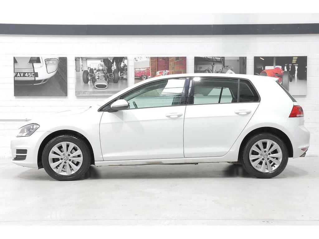 Volkswagen Golf 2.0 Tdi Bluemotion Tech Se Dsg Euro 5 Ss EY63PRZ White #6