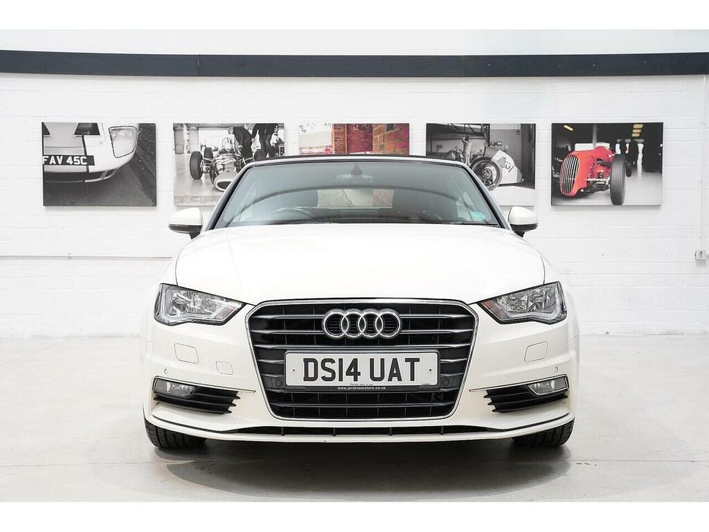 Audi A3 Cabriolet Convertible 2.0 Tdi S Line Euro 6 Ss 2014 Black #7