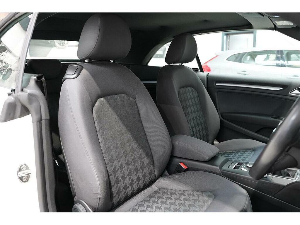 Audi A3 Cabriolet Convertible 2.0 Tdi S Line Euro 6 Ss 2014 Black #12