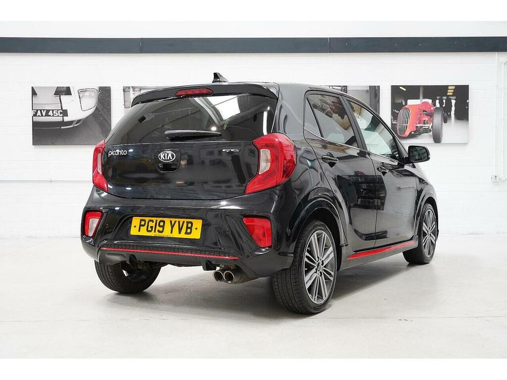 Kia Picanto 1.0 T-gdi Gt-line Euro 6 Black #3