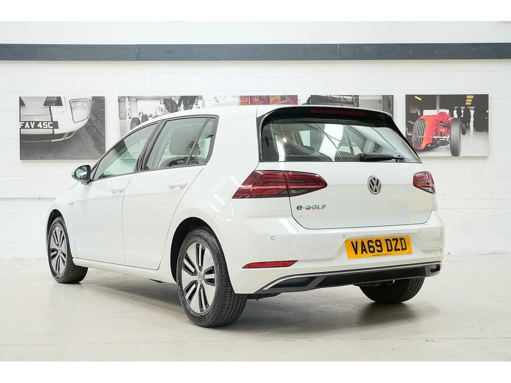 Volkswagen e-Golf 35.8Kwh E-golf White #5