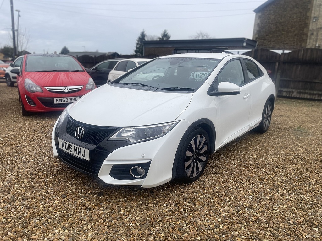 Honda Civic I-vtec Se Plus White