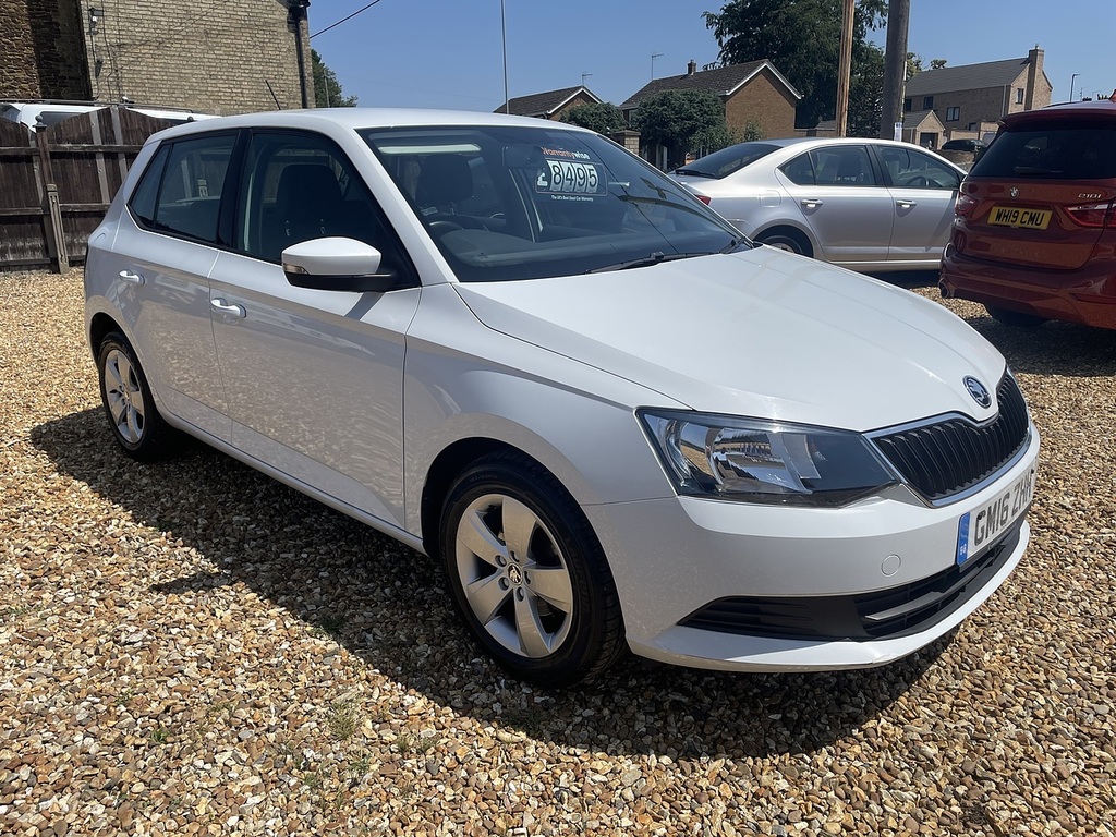 Skoda Fabia Se Tsi GM16ZHH White #2