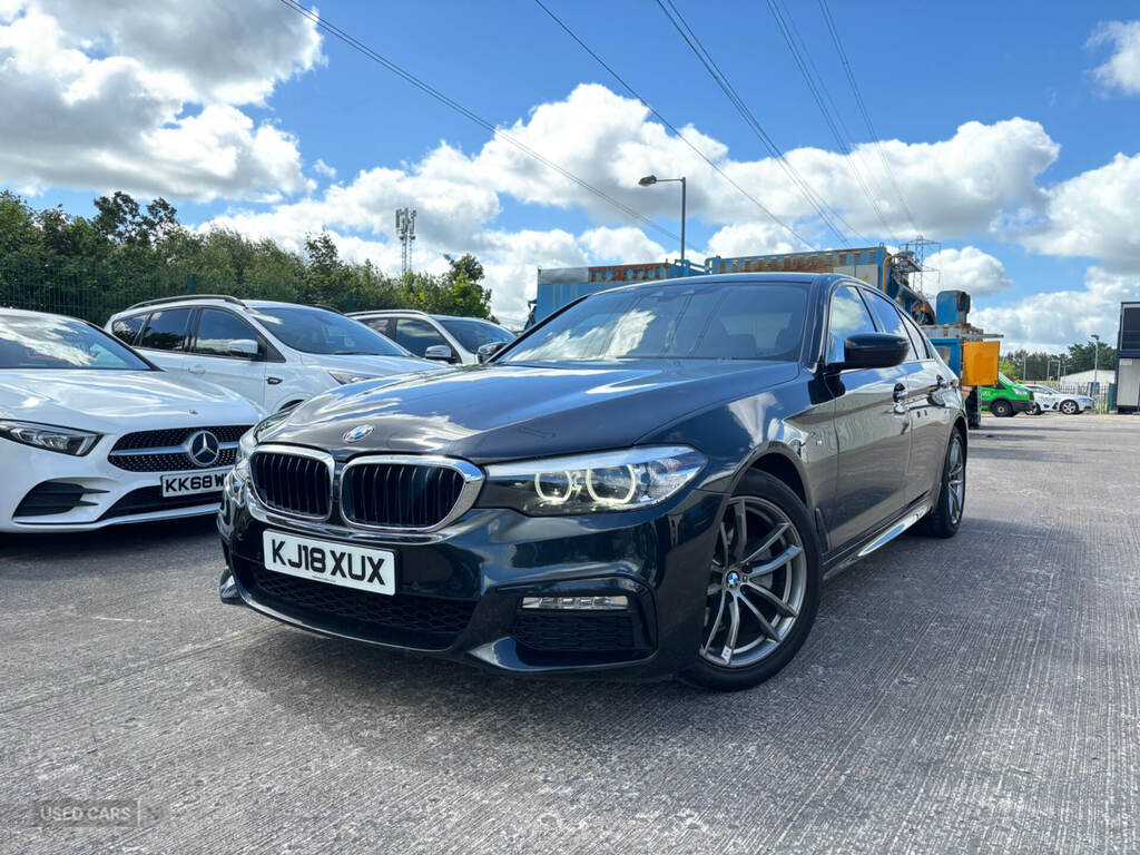 BMW 5 Series 520D M Sport Black