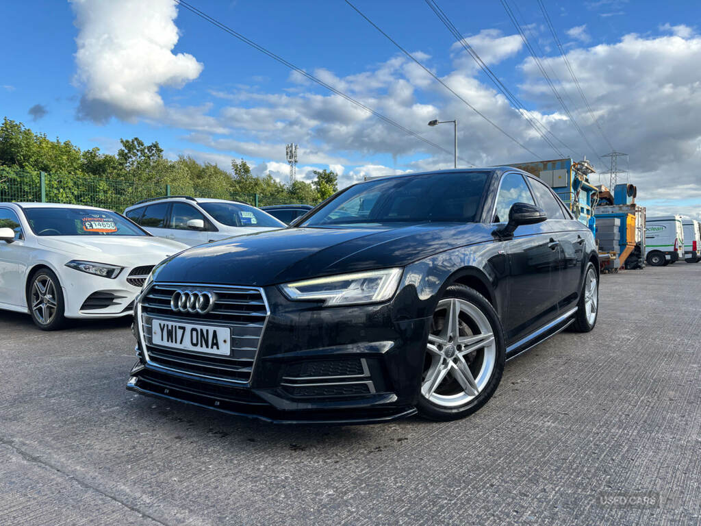 Audi A4 2.0 Tdi Ultra 190 S Line Black