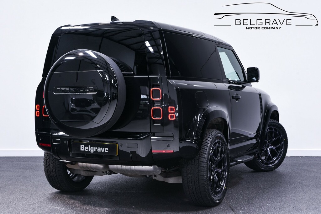 Land Rover Defender 90 3.0 D250 Mhev Hard Top Suv 4Wd Swb Black #4