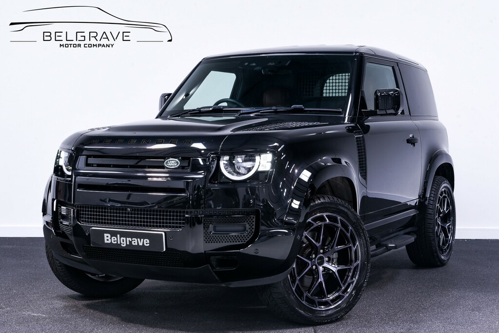 Land Rover Defender 90 3.0 D250 Mhev Hard Top Suv 4Wd Swb Black #3