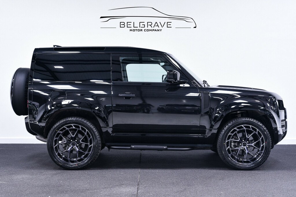 Land Rover Defender 90 3.0 D250 Mhev Hard Top Suv 4Wd Swb Black