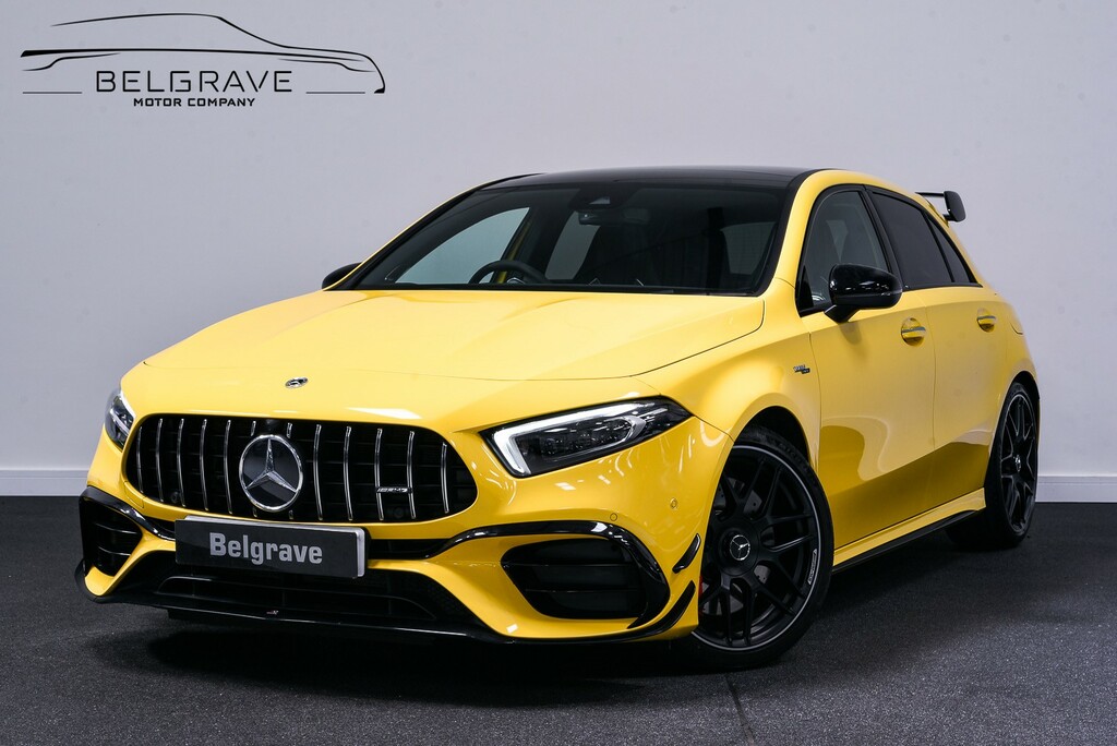 Mercedes-Benz A Class 2.0 S Plus Hatchback 8G-dct 4Matic Eur Yellow #2
