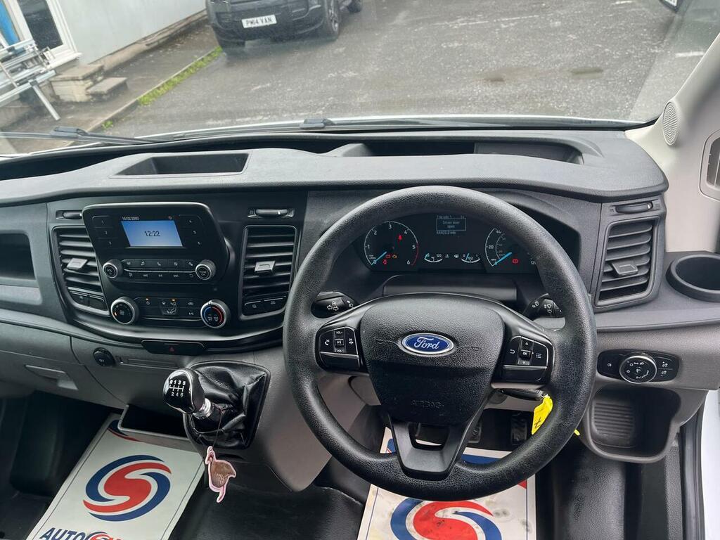 Ford Transit Custom 350 Ecoblue Leader FE71ZGM White #2