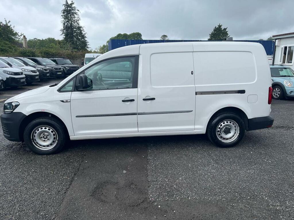 Volkswagen Caddy Maxi Tdi C20 Startline DY19JYX White #6