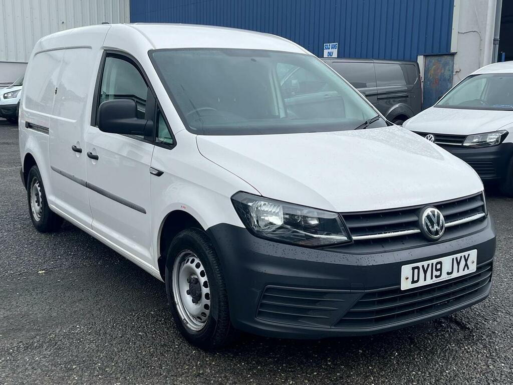 Volkswagen Caddy Maxi Tdi C20 Startline DY19JYX White #4